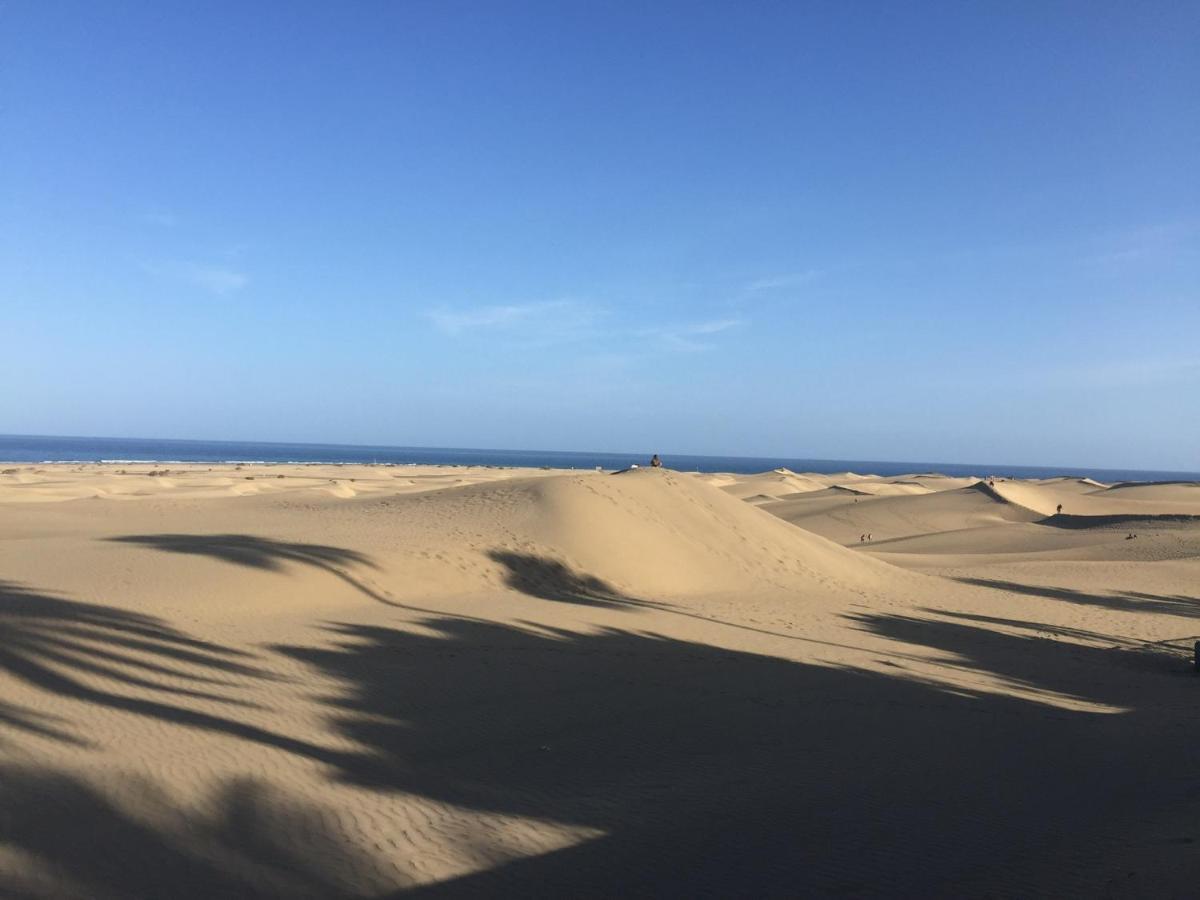 Top Floor Sea View Central Holiday Home Maspalomas  Kültér fotó